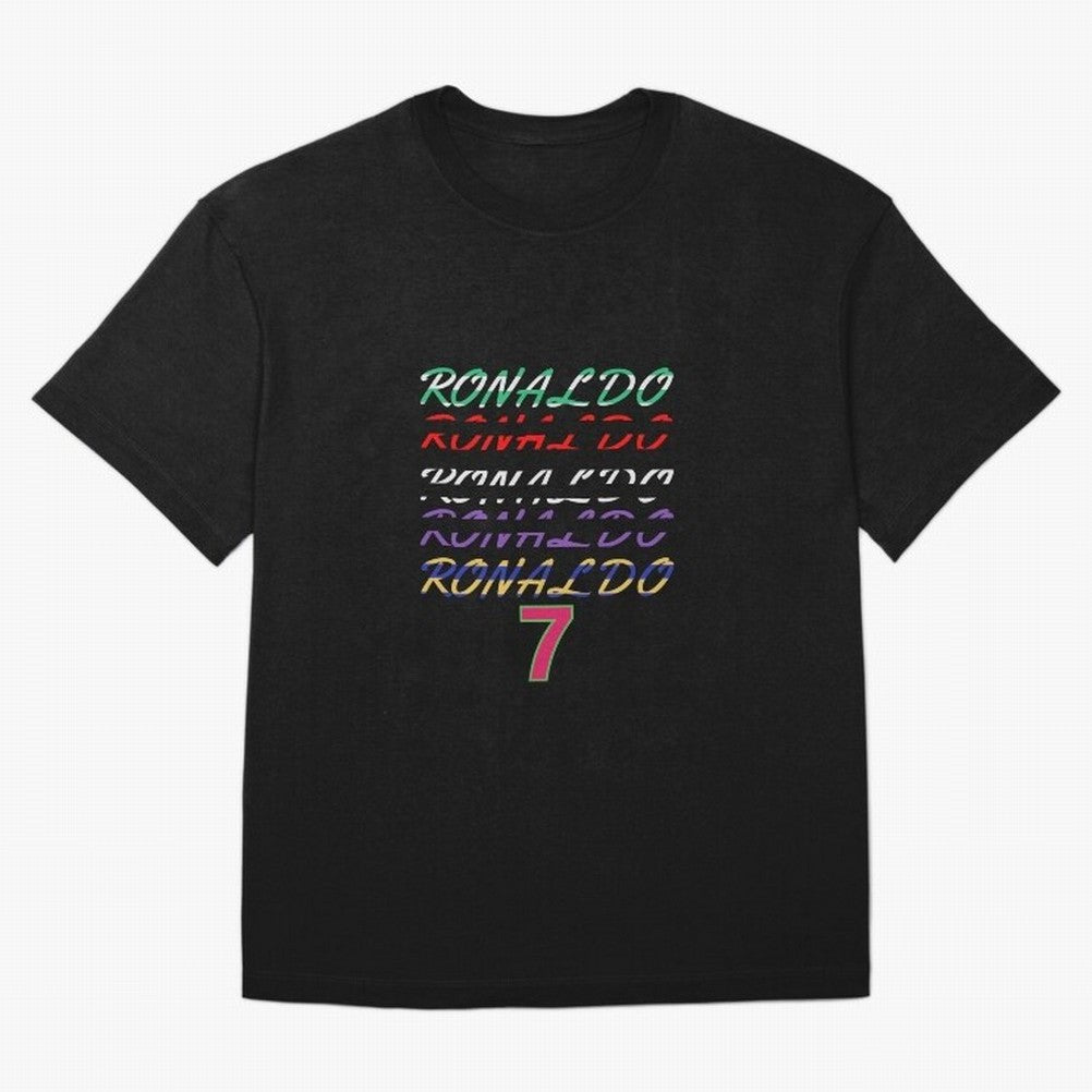 WITH CR7 RONALDO - ALL CAREER Oversized T-Shirt Spotlight FIFA World Cup 2026 USA Canada Mexico for Fans of CR7 and Messi and Brazil, Portugal and Argentina, Bringing Football Passion, Legendary Performances, Festival Vibes and Supporter Community;