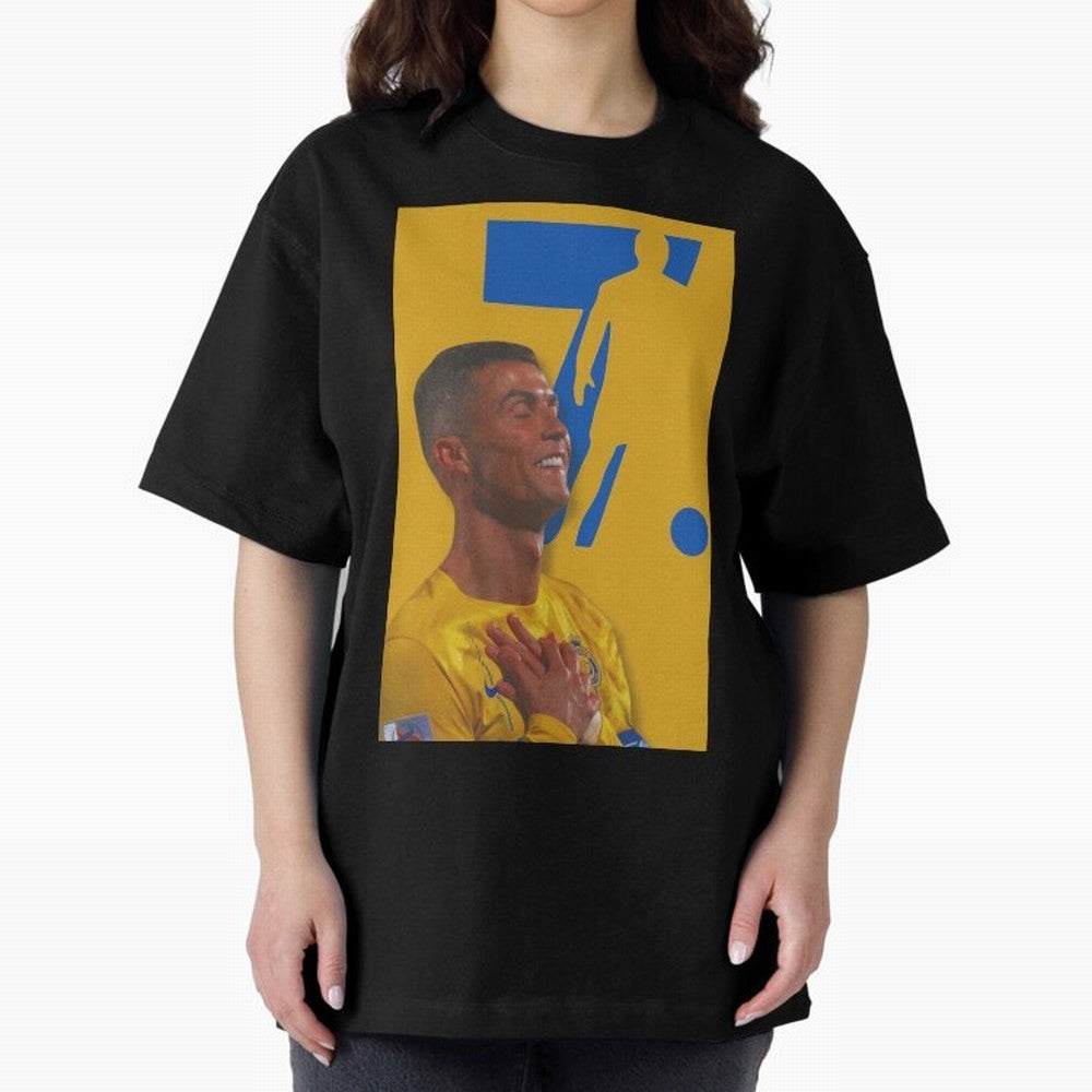 Cristiano ronaldo Oversized T-Shirt Join Match Day Hype around FIFA World Cup 2026, Haaland and Mbappe, England, Championship Spirit, Famous Goals, Roaring Crowds and International Football Unity; Built for Supporters Chasing Trophy Dreams, Final