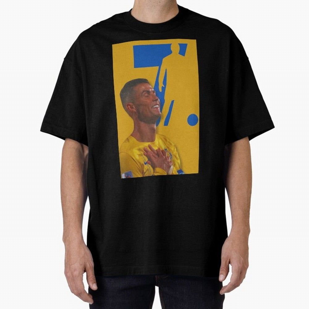 Cristiano ronaldo Oversized T-Shirt Join Match Day Hype around FIFA World Cup 2026, Haaland and Mbappe, England, Championship Spirit, Famous Goals, Roaring Crowds and International Football Unity; Built for Supporters Chasing Trophy Dreams, Final