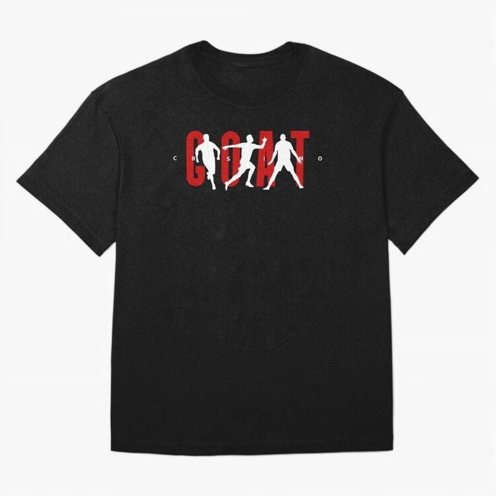 Cristiano Ronaldo Goat Oversized T-Shirt Show Love for Legendary Goals in Match Day Hype around FIFA World Cup 2026 Group Stage, Haaland, Brazil, Portugal and Argentina, Football Passion, Legendary Performances, Festival Vibes and Supporter
