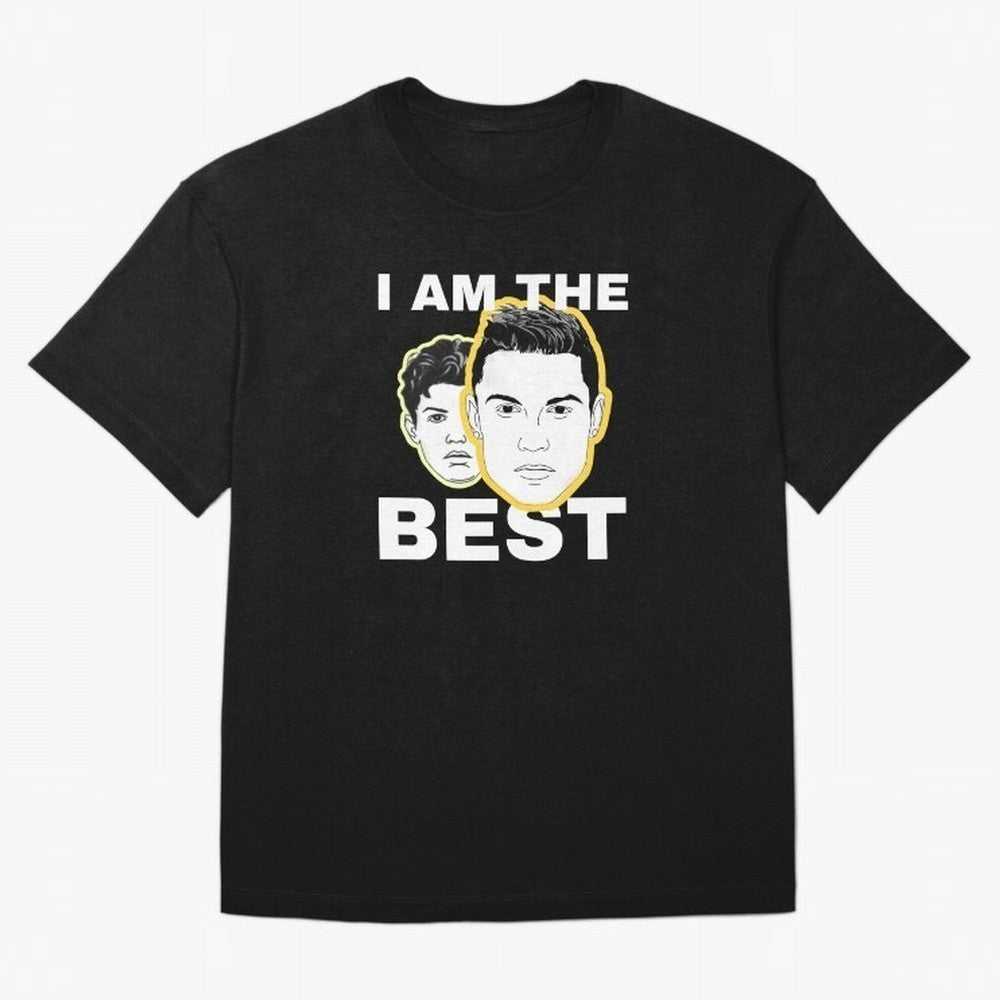 Cristiano Ronaldo - I Am The Best. Oversized T-Shirt Step into Match Day Hype around FIFA World Cup 2026 USA Canada Mexico, Messi, CR7 and Mbappe, Argentina, Champion Mindset, Group Stage Buzz, Knockout Tension and Passionate Fan Culture; Ideal for