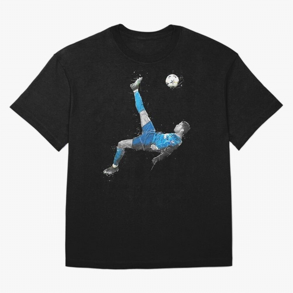 Cristiano Ronaldo Oversized T-Shirt Celebrate Fan Favorites in Match Day Hype around FIFA World Cup 2026, Haaland and Mbappe, Brazil, Sports Nostalgia, International Competition, Famous Players and Unforgettable Victories; Perfect for Fans,