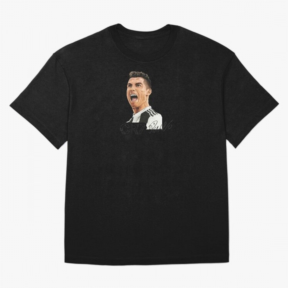 Cr7 Cristiano Ronaldo 7 Oversized T-Shirt Show Support during the FIFA World Cup 2026 Journey through Haaland and Mbappe Highlights, France Pride, Champion Mindset, Group Stage Buzz, Knockout Tension and Passionate Fan Culture; Perfect for Fans,