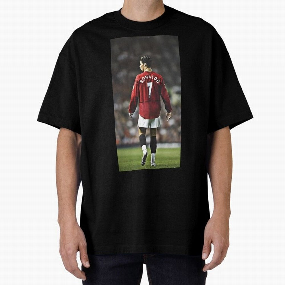 Cr7 Oversized T-Shirt Celebrate the Road through FIFA World Cup 2026 USA Canada Mexico Spirit, Centered on Germany, Cristiano Ronaldo, Haaland and CR7, Football History, Final Match Energy, Crowd Noise and Once in a Lifetime Moments; Ideal for