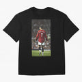Cr7 Oversized T-Shirt Celebrate the Road through FIFA World Cup 2026 USA Canada Mexico Spirit, Centered on Germany, Cristiano Ronaldo, Haaland and CR7, Football History, Final Match Energy, Crowd Noise and Once in a Lifetime Moments; Ideal for