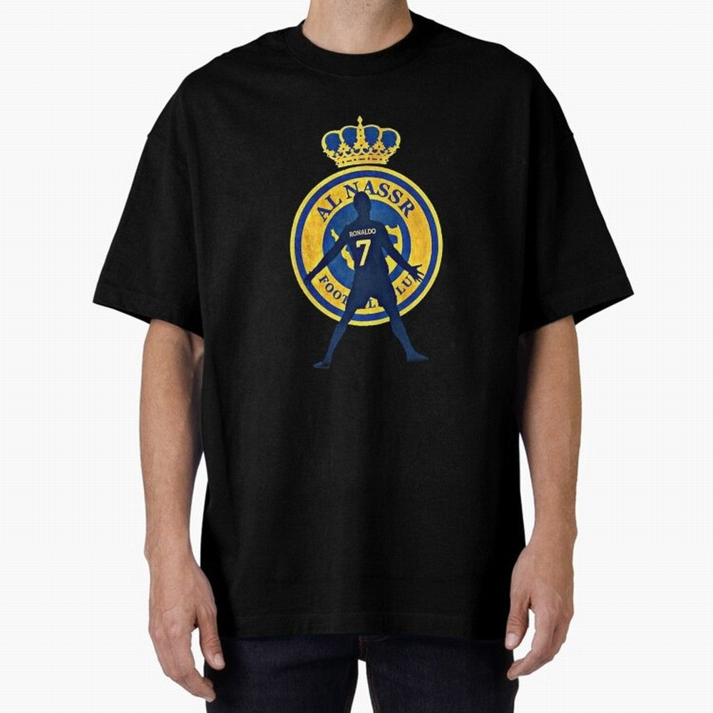 Cristiano Ronaldo T-shirt at Al-Nasr Saudi Club Oversized T-Shirt Fuel the Hype around FIFA World Cup 2026 Group Stage Spirit, Inspired by England and Germany, CR7, Game Day Rituals, Football Legends, Country Pride and the Road to the Final;