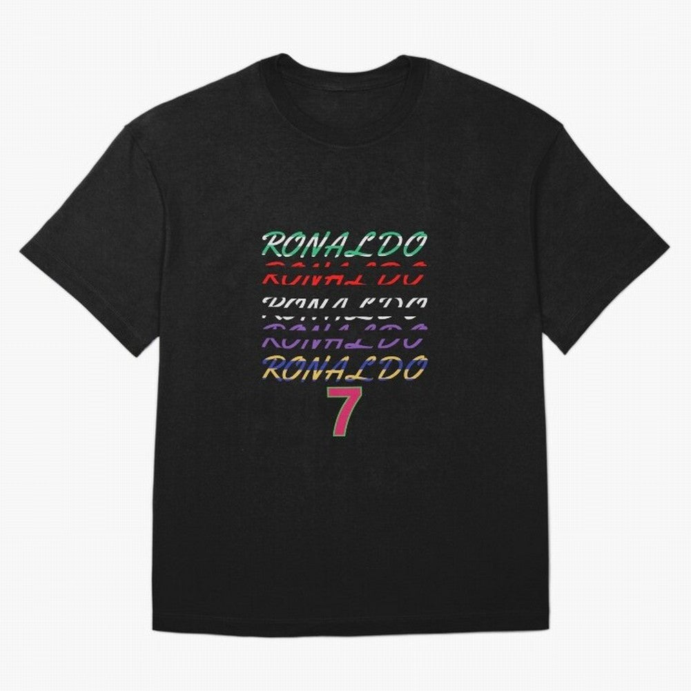 LOVE CR7 RONALDO - ALL CAREER Oversized T-Shirt Join the FIFA World Cup 2026 USA Canada Mexico Journey through Cristiano Ronaldo, Haaland and CR7 Highlights, Portugal Pride, Vintage Soccer Flavor, Modern Football Stars, National Flags and Final