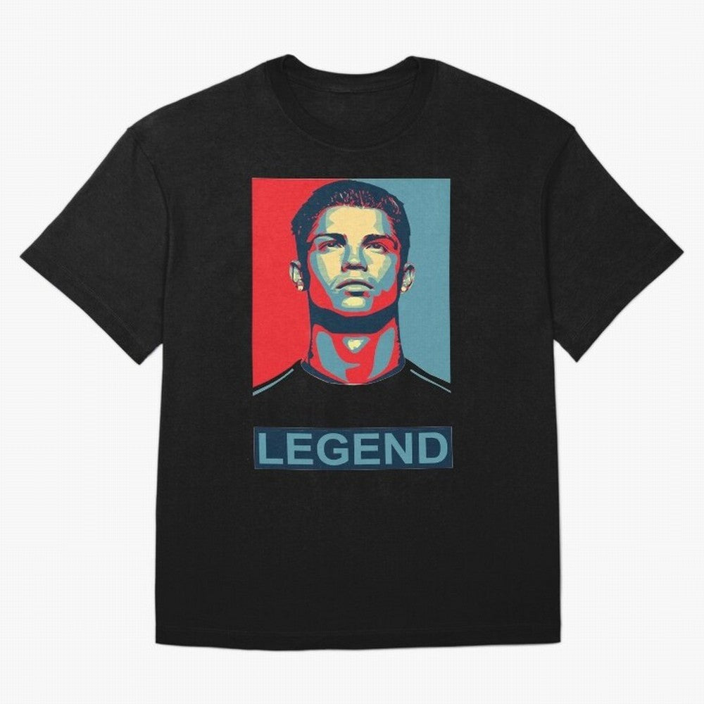cristiano ronaldo legend Oversized T-Shirt Bring Bold Fan Energy to Global Football Passion for FIFA World Cup 2026 USA Canada Mexico, Featuring Messi, CR7 and Mbappe, Argentina, France and Brazil, Football Festival Excitement, Trophy Ambitions,