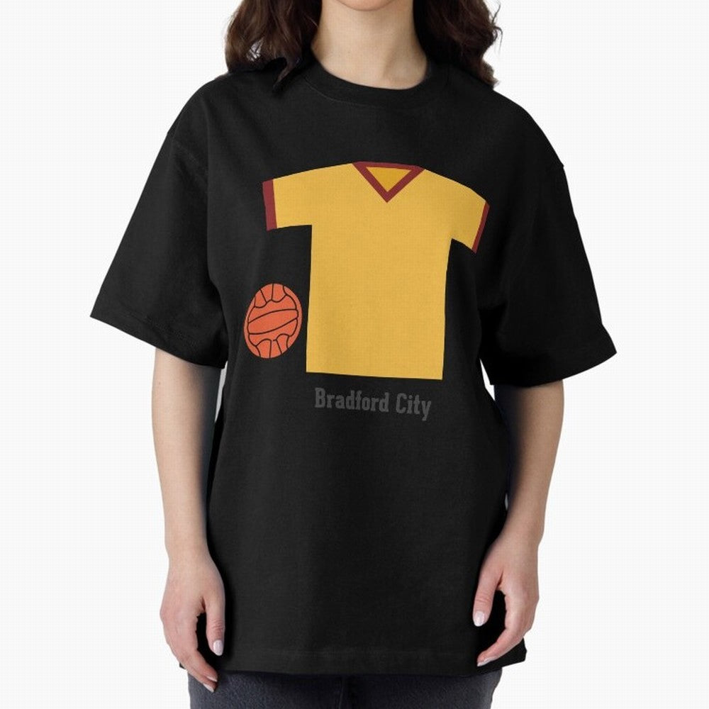 Bradford City Oversized T-Shirt Treasure FIFA World Cup 2026 Group Stage for Fans of Cristiano Ronaldo and Portugal, Spain and Germany, Bringing Sports Nostalgia, International Competition, Famous Players and Unforgettable Victories; Made for