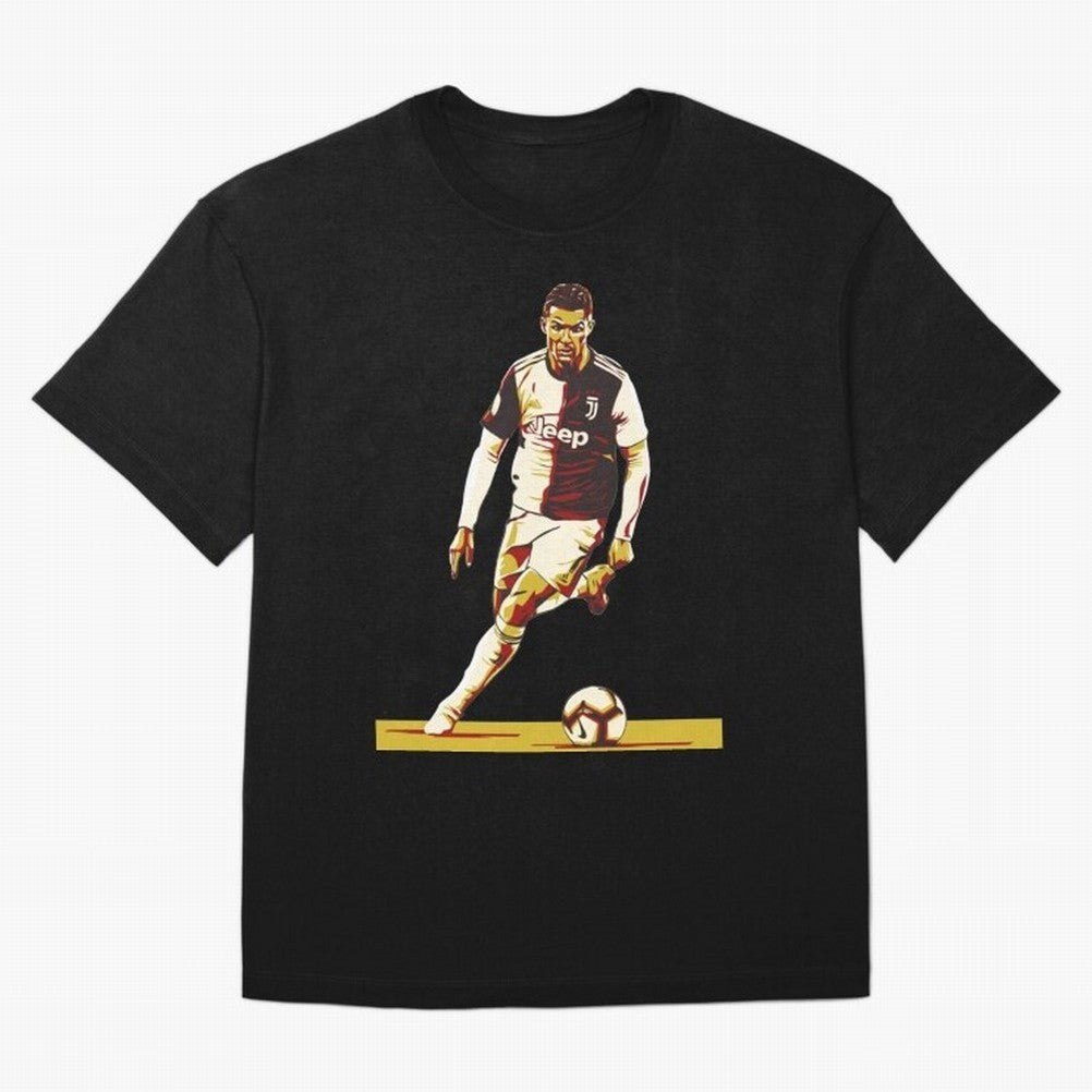 Cristiano Ronaldo Ronaldo Oversized T-Shirt Celebrate National Team Dreams in FIFA World Cup 2026 Spirit, with Netherlands, Neymar, Haaland and Cristiano Ronaldo, Classic Soccer Heritage, Championship Pressure, Fan Loyalty and International Pride;