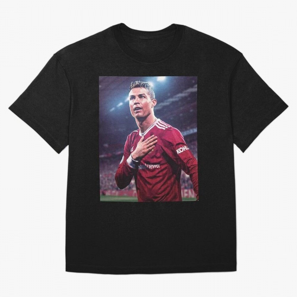 Cristiano Ronaldo New Oversized T-Shirt Represent the Passion of Global Football Passion for FIFA World Cup 2026 Group Stage, Capturing Messi, Portugal, Spain and Germany, Stadium Memories, Football Loyalty, International Chants and Championship