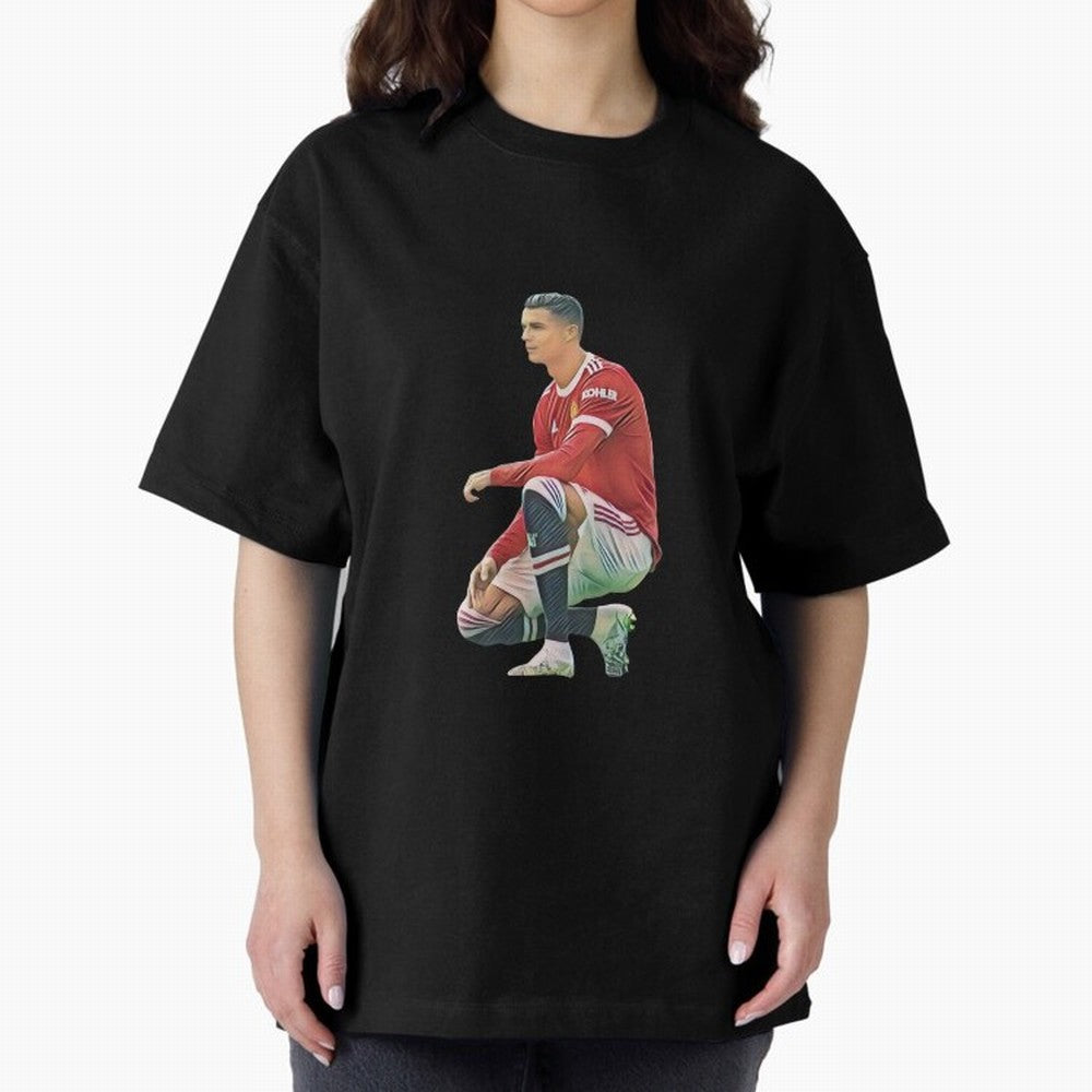 its the goat Oversized T-Shirt Stand Proud for Match Day Hype around FIFA World Cup 2026 USA Canada Mexico, Cristiano Ronaldo, France and Portugal, Classic Soccer Heritage, Championship Pressure, Fan Loyalty and International Pride; Perfect for