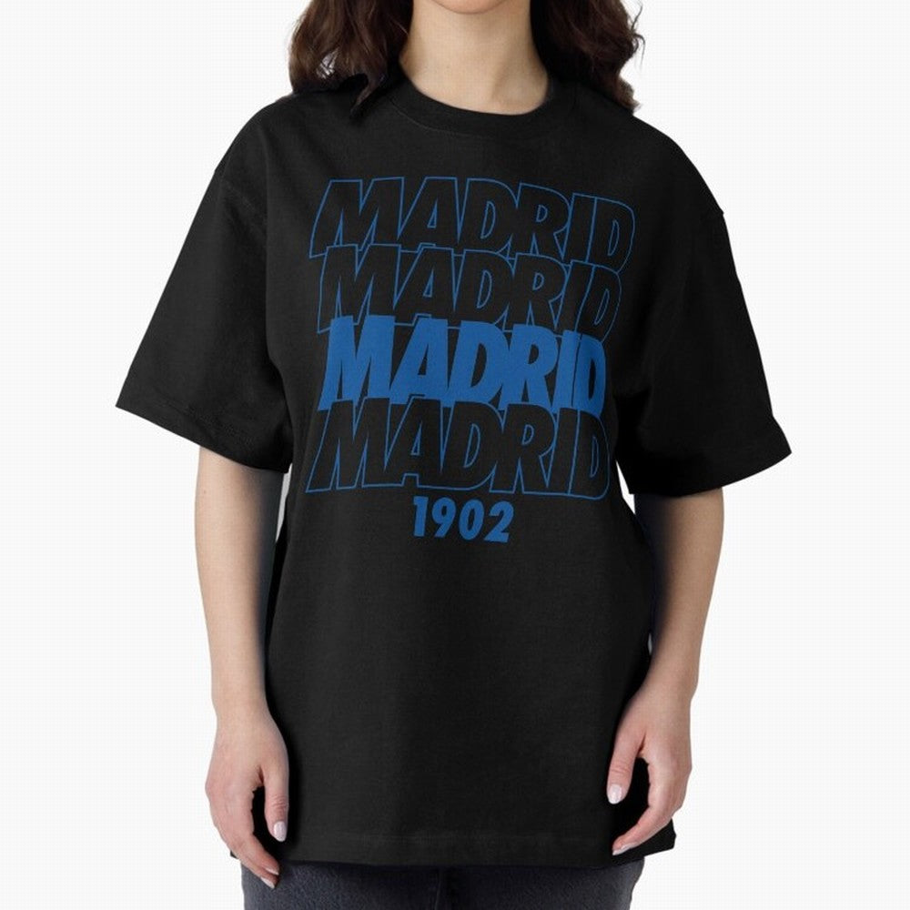 Real Madrid Oversized T-Shirt Represent Football Lovers during FIFA World Cup 2026 Group Stage Featuring Cristiano Ronaldo, Argentina, France and Brazil Energy, Football History, Final Match Energy, Crowd Noise and Once in a Lifetime Moments; Great