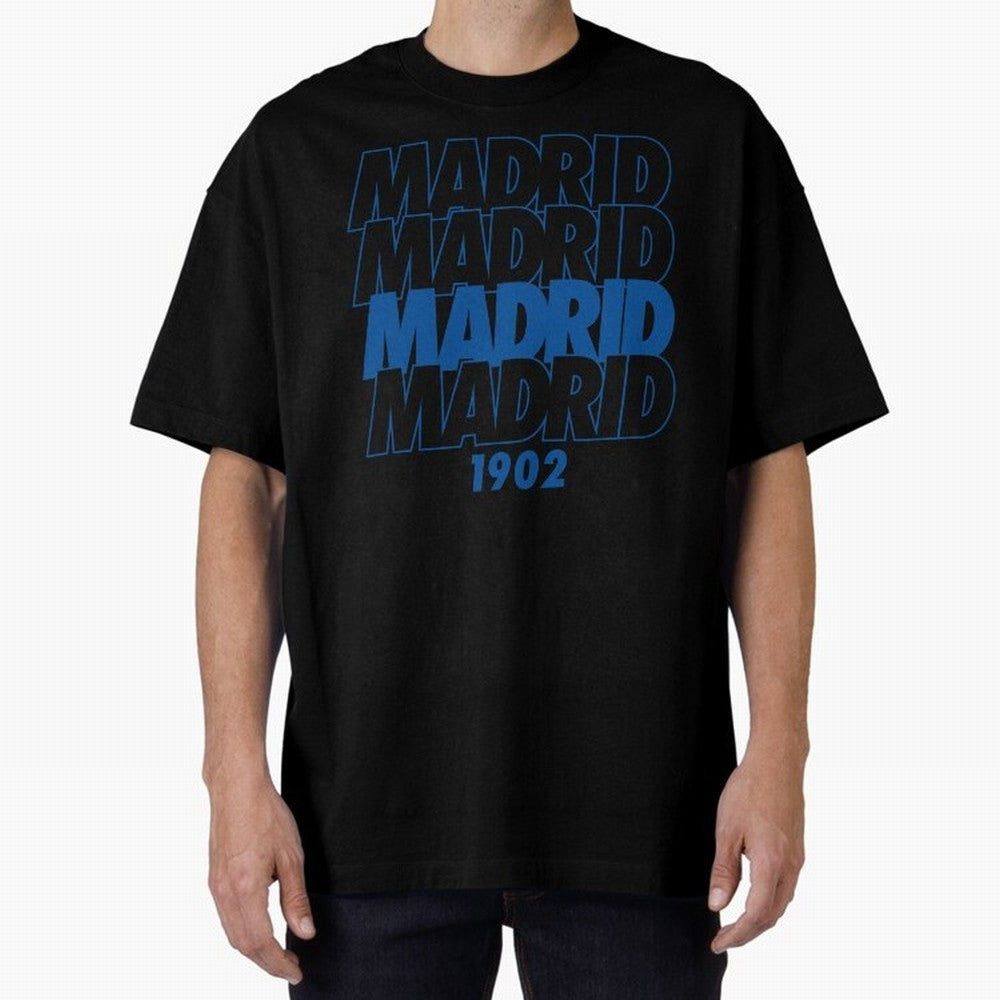 Real Madrid Oversized T-Shirt Represent Football Lovers during FIFA World Cup 2026 Group Stage Featuring Cristiano Ronaldo, Argentina, France and Brazil Energy, Football History, Final Match Energy, Crowd Noise and Once in a Lifetime Moments; Great