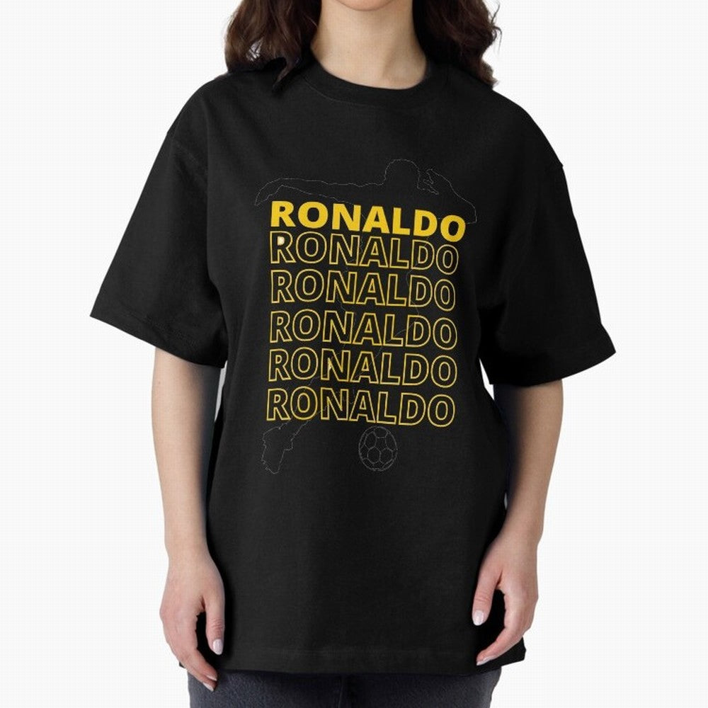 Ronaldo Oversized T-Shirt Make Every Kick Count in the FIFA World Cup 2026 USA Canada Mexico Journey through Messi Highlights, England, France and Netherlands Pride, Global Supporter Spirit, Legendary Goals, National Colors and Tournament