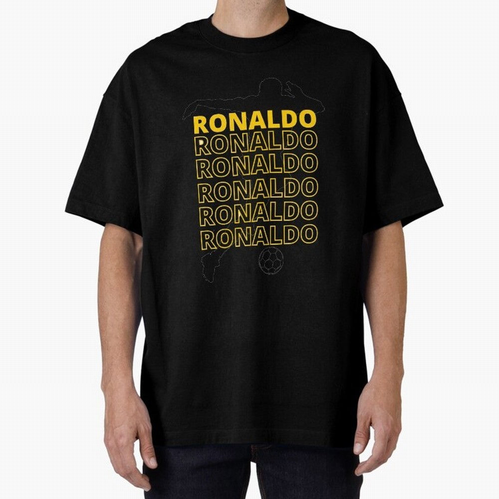 Ronaldo Oversized T-Shirt Make Every Kick Count in the FIFA World Cup 2026 USA Canada Mexico Journey through Messi Highlights, England, France and Netherlands Pride, Global Supporter Spirit, Legendary Goals, National Colors and Tournament