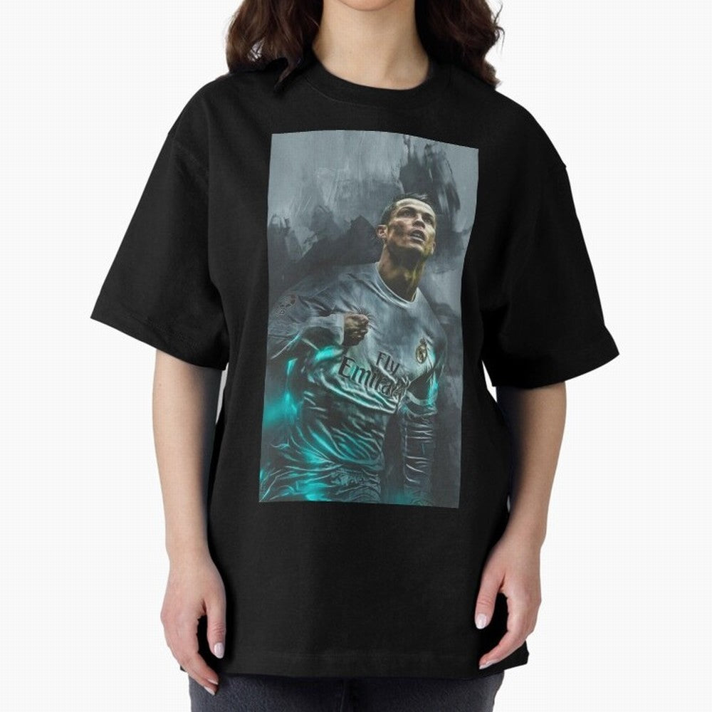 Cristiano Ronaldo Oversized T-Shirt Show Passion for the Stars of FIFA World Cup 2026 Featuring CR7, Portugal, Spain and Germany Energy, Stadium Memories, Football Loyalty, International Chants and Championship Tradition; Created for Match Day
