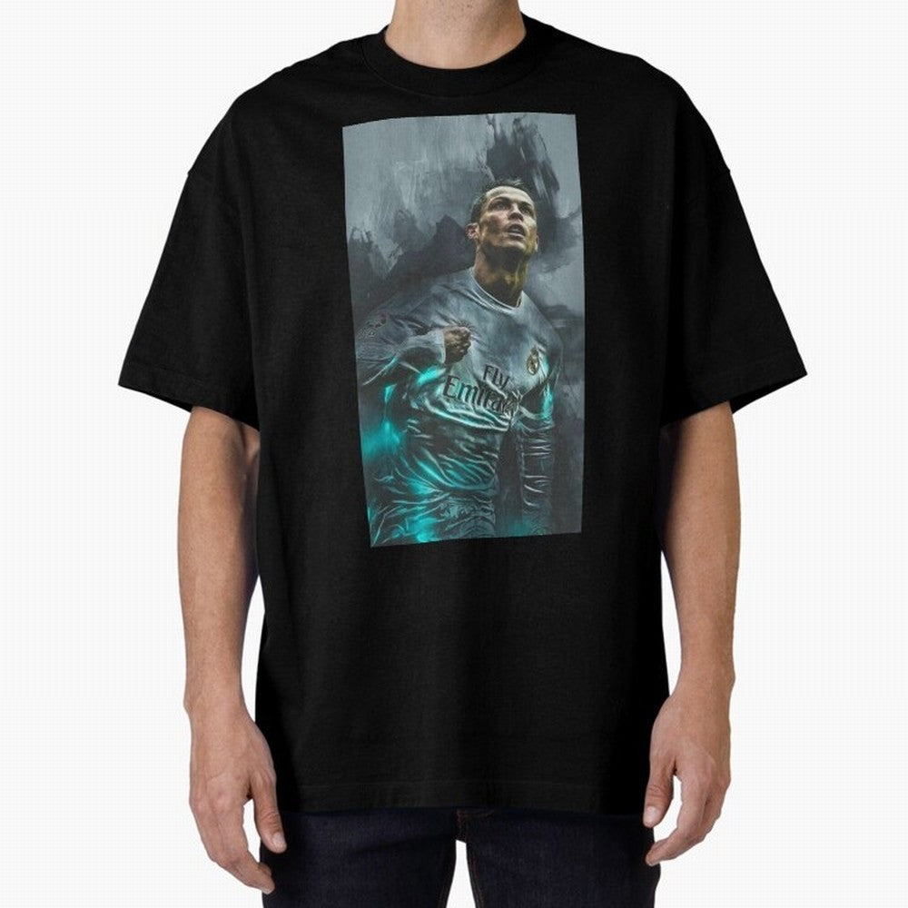 Cristiano Ronaldo Oversized T-Shirt Show Passion for the Stars of FIFA World Cup 2026 Featuring CR7, Portugal, Spain and Germany Energy, Stadium Memories, Football Loyalty, International Chants and Championship Tradition; Created for Match Day
