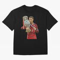Cristiano Ronaldo Oversized T-Shirt Show Match Day Excitement for FIFA World Cup 2026 for Fans of CR7 and Portugal, Bringing Football Passion, Legendary Performances, Festival Vibes and Supporter Community; Made for Collectors Who Enjoy Iconic