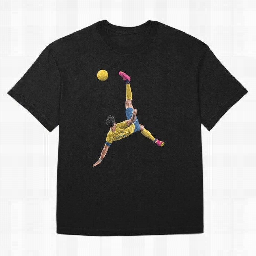 CRISTIANO RONALDO BICYCLE KICK GOAL AL NASSR Classic Oversized T-Shirt Create FIFA World Cup 2026 Group Stage Filled with Neymar, Haaland and Cristiano Ronaldo, Argentina Energy, Soccer Culture, Superstar Moments, National Team Dreams and