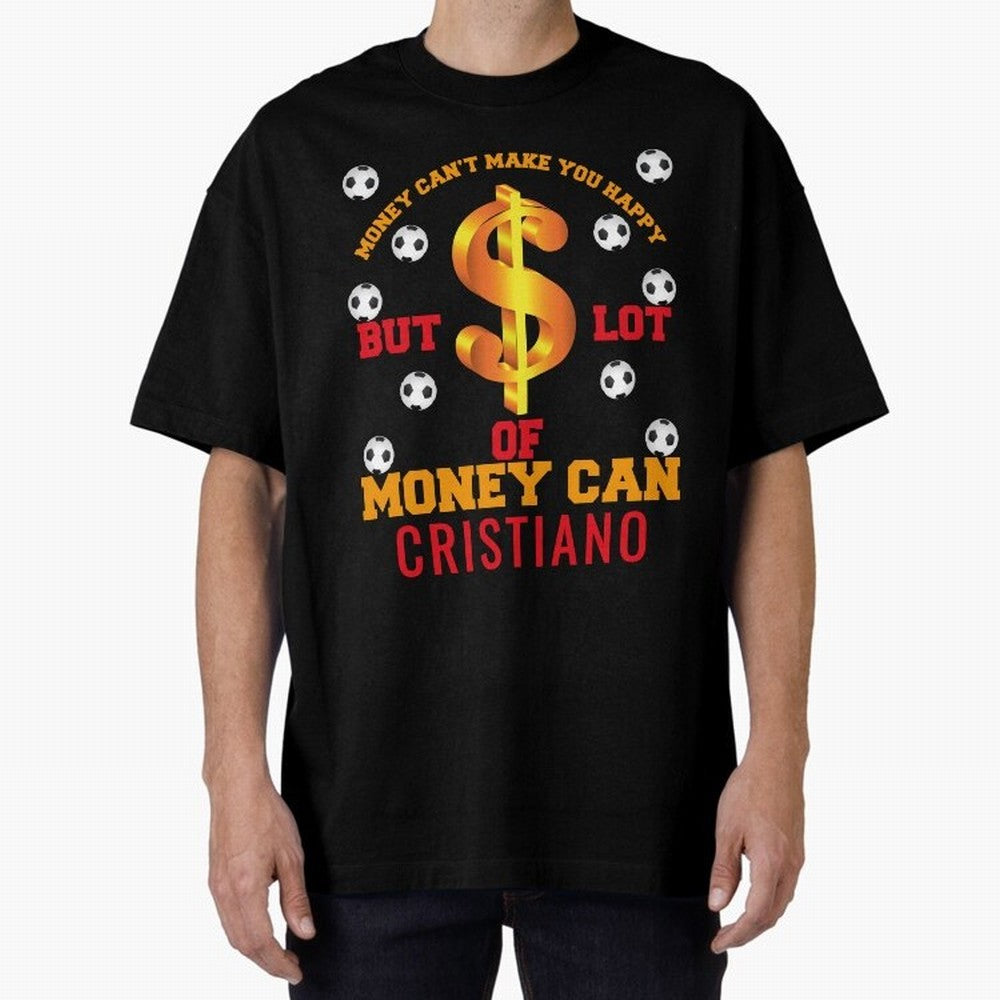 Cristiano Ronaldo al nassr Oversized T-Shirt Show Your Stadium Side during the FIFA World Cup 2026 USA Canada Mexico Journey through Messi Highlights, Spain Pride, Championship Spirit, Famous Goals, Roaring Crowds and International Football Unity;