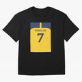 Cristiano Ronaldo Al Nassr Oversized T-Shirt Discover FIFA World Cup 2026 for Fans of CR7 and Messi and France, Bringing Retro Football Energy, Iconic Rivalries, Trophy Chase Drama and Stadium Atmosphere; Built for Supporters Chasing Trophy Dreams,