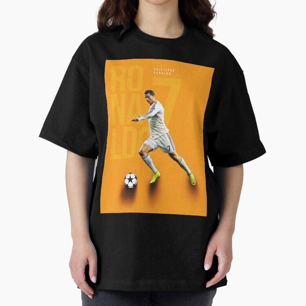 Cristiano Ronaldo 7 Oversized T-Shirt Represent Fans Who Live for FIFA World Cup 2026 Group Stage Spirit, Featuring England and Germany, Messi, CR7 and Mbappe, Stadium Memories, Football Loyalty, International Chants and Championship Tradition;