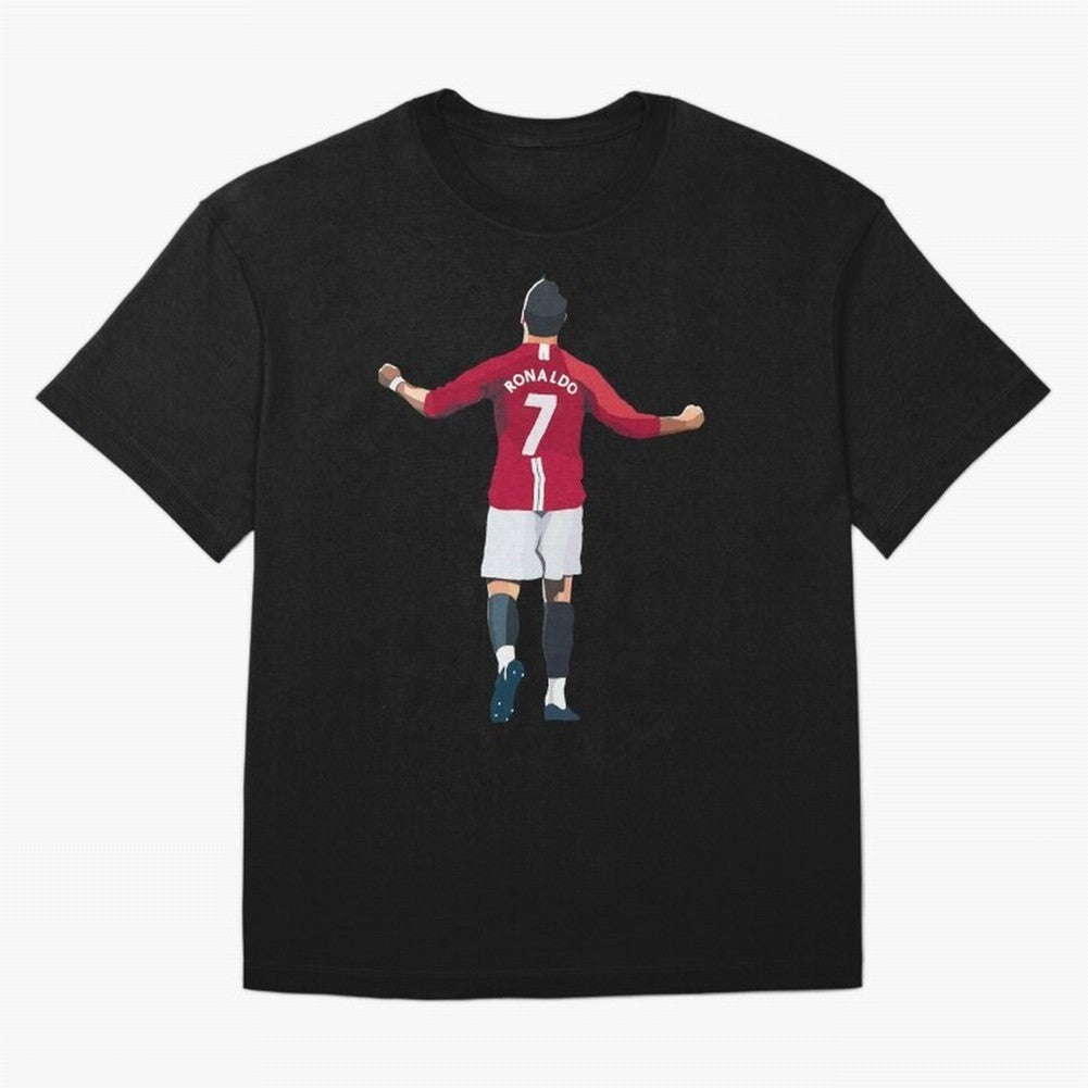 Cristiano Ronaldo Active Oversized T-Shirt Fuel Your Fan Pride for FIFA World Cup 2026 USA Canada Mexico Featuring Mbappe and Neymar, Argentina Energy, Worldwide Fan Energy, Dramatic Goals, Stadium Lights and Championship Celebrations; Ideal for
