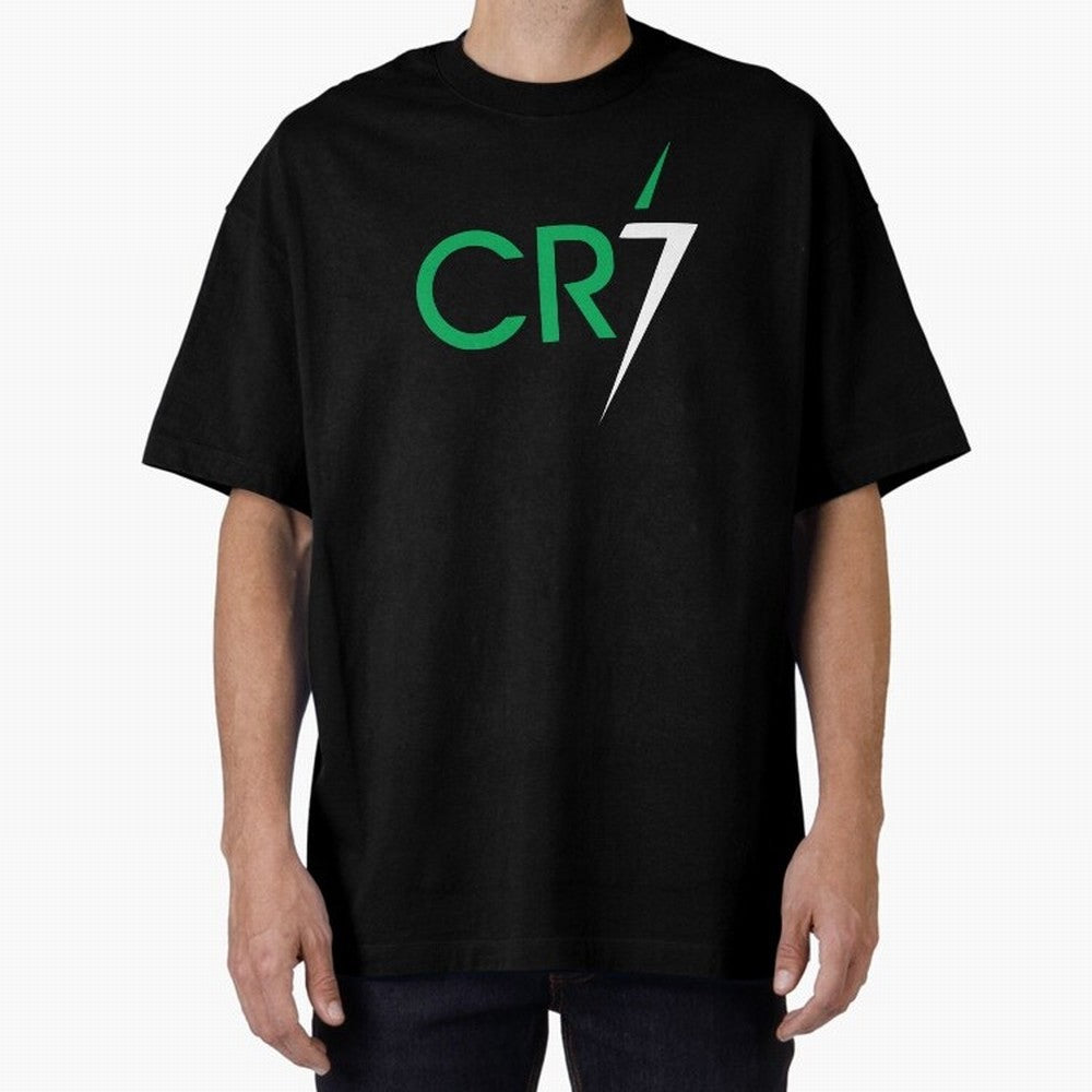 Cristiano Ronaldo CR7 Soccer Football Portugal Champion Oversized T-Shirt Celebrate Fan Culture around FIFA World Cup 2026 USA Canada Mexico Spirit, Centered on Argentina and Brazil, Cristiano Ronaldo, Championship Spirit, Famous Goals, Roaring