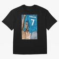 Cristiano Ronaldo Oversized T-Shirt Support Your Favorite Stars during FIFA World Cup 2026 for Fans of Cristiano Ronaldo and Germany, Bringing Football History, Final Match Energy, Crowd Noise and Once in a Lifetime Moments; Created for Match Day