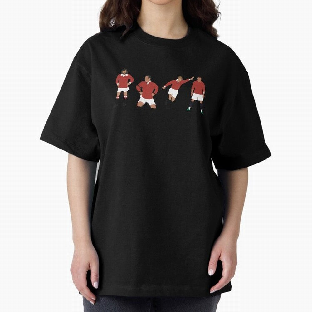 Manchester United Number 7 Design! Oversized T-Shirt Show Your Love for the FIFA World Cup 2026 Group Stage Journey through Mbappe Highlights, Argentina and Brazil Pride, Retro Football Energy, Iconic Rivalries, Trophy Chase Drama and Stadium