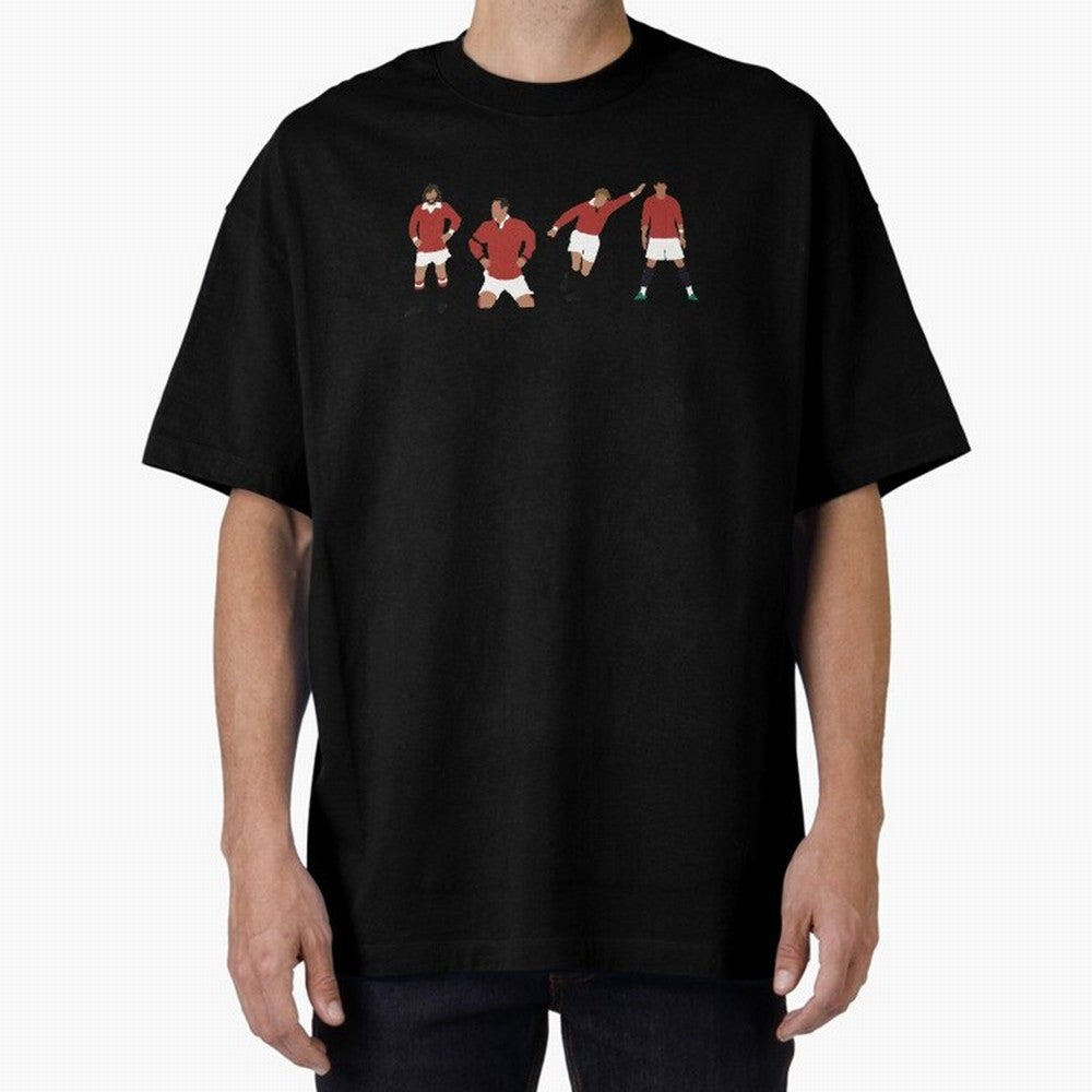 Manchester United Number 7 Design! Oversized T-Shirt Show Your Love for the FIFA World Cup 2026 Group Stage Journey through Mbappe Highlights, Argentina and Brazil Pride, Retro Football Energy, Iconic Rivalries, Trophy Chase Drama and Stadium