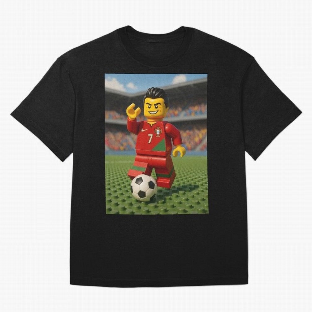 Block CR7 Oversized T-Shirt Bring Legendary Rivalry Energy to FIFA World Cup 2026 USA Canada Mexico Featuring CR7 and Messi, England and Germany Energy, Goal Celebration Energy, Supporter Heritage, Football Icons and Worldwide Tournament Joy;