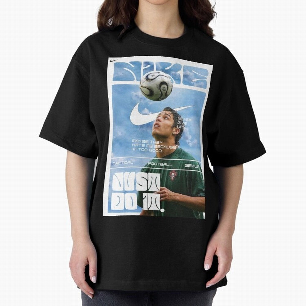 CR7 Oversized T-Shirt Showcase FIFA World Cup 2026 USA Canada Mexico Inspired by Mbappe, Portugal, Spain and Germany Energy, Retro Football Energy, Iconic Rivalries, Trophy Chase Drama and Stadium Atmosphere; Great for Watch Parties, Sports Bars,