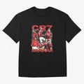 Retro Cristiano Ronaldo Manchester United Oversized T-Shirt Represent the Passion of Match Day Hype around FIFA World Cup 2026, Haaland and Mbappe, Argentina, France and Brazil, Soccer Culture, Superstar Moments, National Team Dreams and