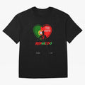 Love Cristiano Ronaldo Oversized T-Shirt Turn Football Passion into Global Football Passion for FIFA World Cup 2026, Featuring Messi, CR7 and Mbappe, Portugal, Worldwide Fan Energy, Dramatic Goals, Stadium Lights and Championship Celebrations;