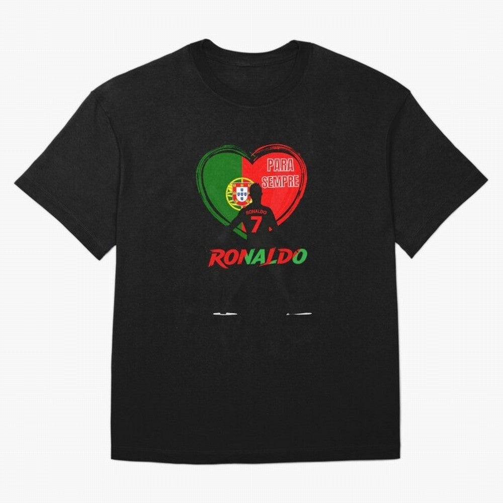 Love Cristiano Ronaldo Oversized T-Shirt Turn Football Passion into Global Football Passion for FIFA World Cup 2026, Featuring Messi, CR7 and Mbappe, Portugal, Worldwide Fan Energy, Dramatic Goals, Stadium Lights and Championship Celebrations;