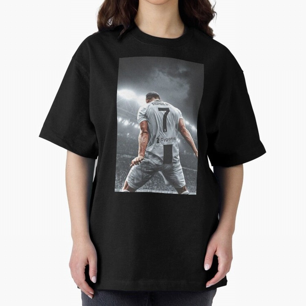 Cristiano Ronaldo Fantastic Player iPhone Case Oversized T-Shirt Make Every Kick Count in Match Day Hype around FIFA World Cup 2026, Haaland, Portugal, Spain and Germany, Match Day Excitement, Supporter Culture, Golden Goals and Global Football