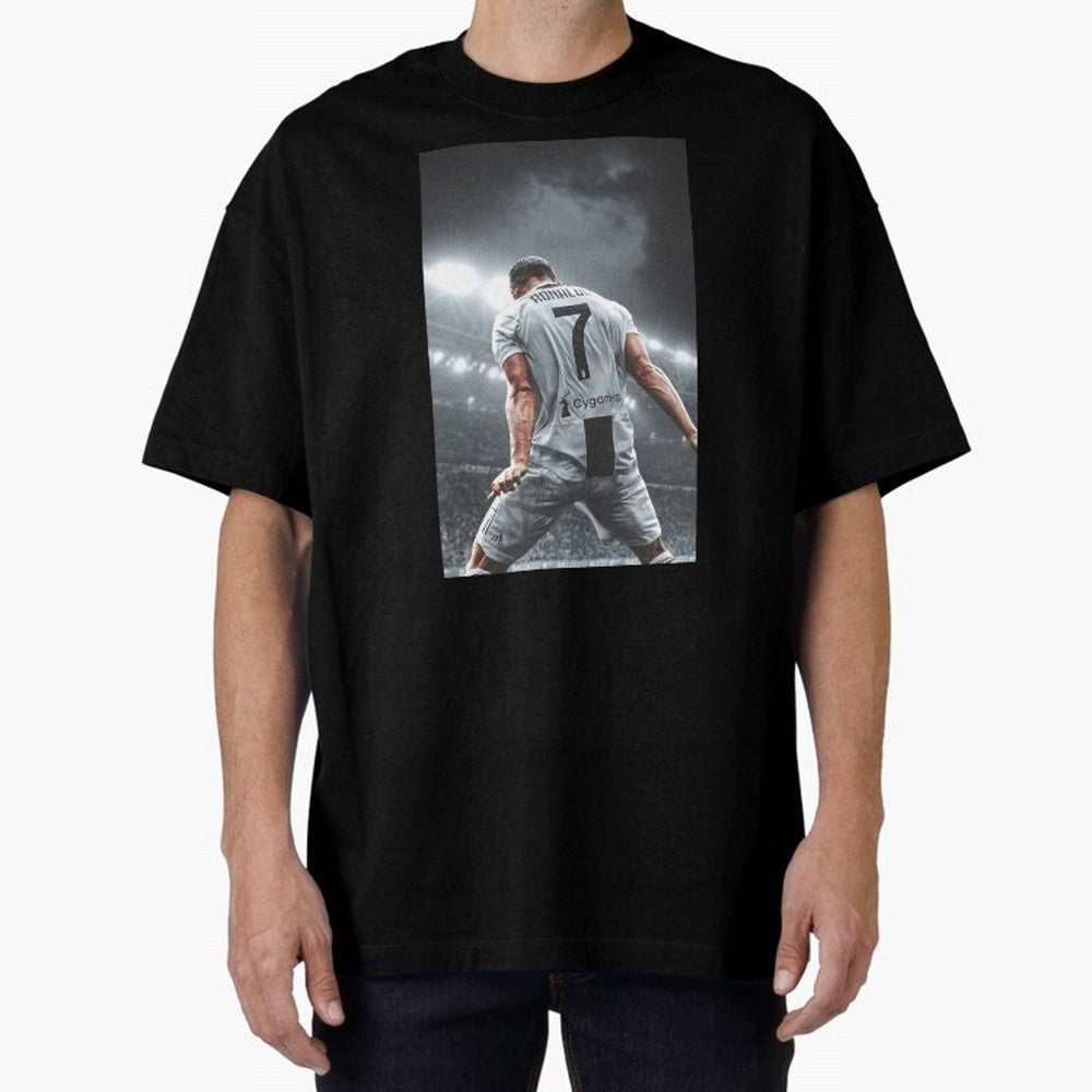 Cristiano Ronaldo Fantastic Player iPhone Case Oversized T-Shirt Make Every Kick Count in Match Day Hype around FIFA World Cup 2026, Haaland, Portugal, Spain and Germany, Match Day Excitement, Supporter Culture, Golden Goals and Global Football