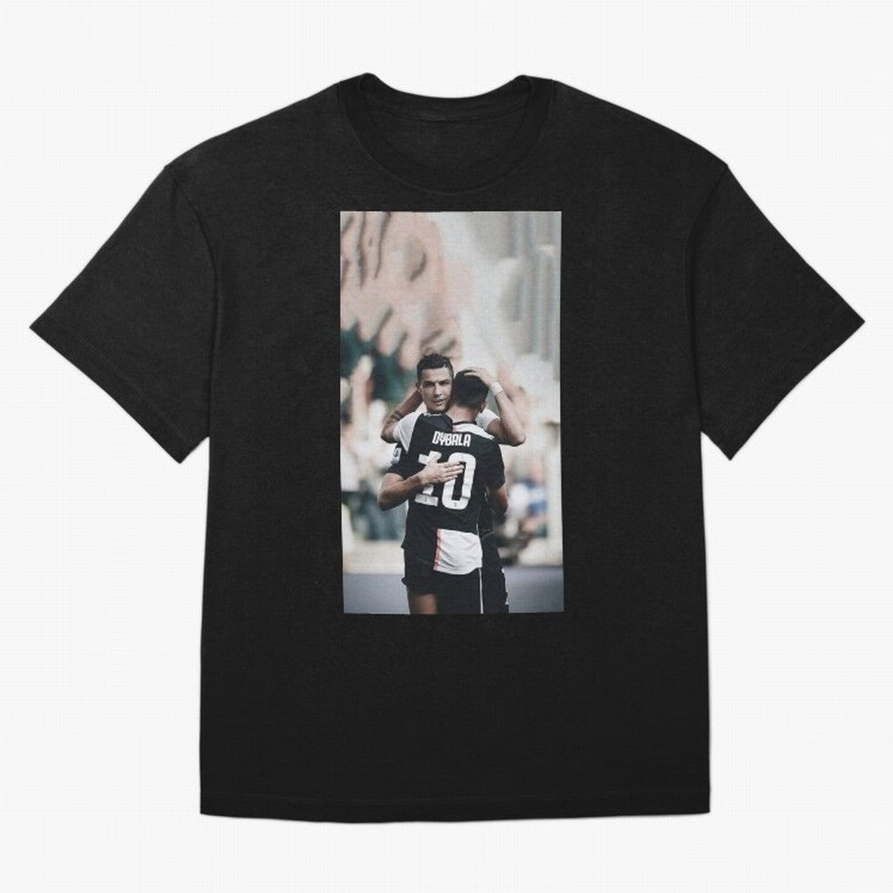 ronaldo with dybala Oversized T-Shirt Celebrate Rivalries and Pride in the FIFA World Cup 2026 Journey through Messi, Neymar and Mbappe Highlights, Germany Pride, Vintage Soccer Flavor, Modern Football Stars, National Flags and Final Night Emotion;