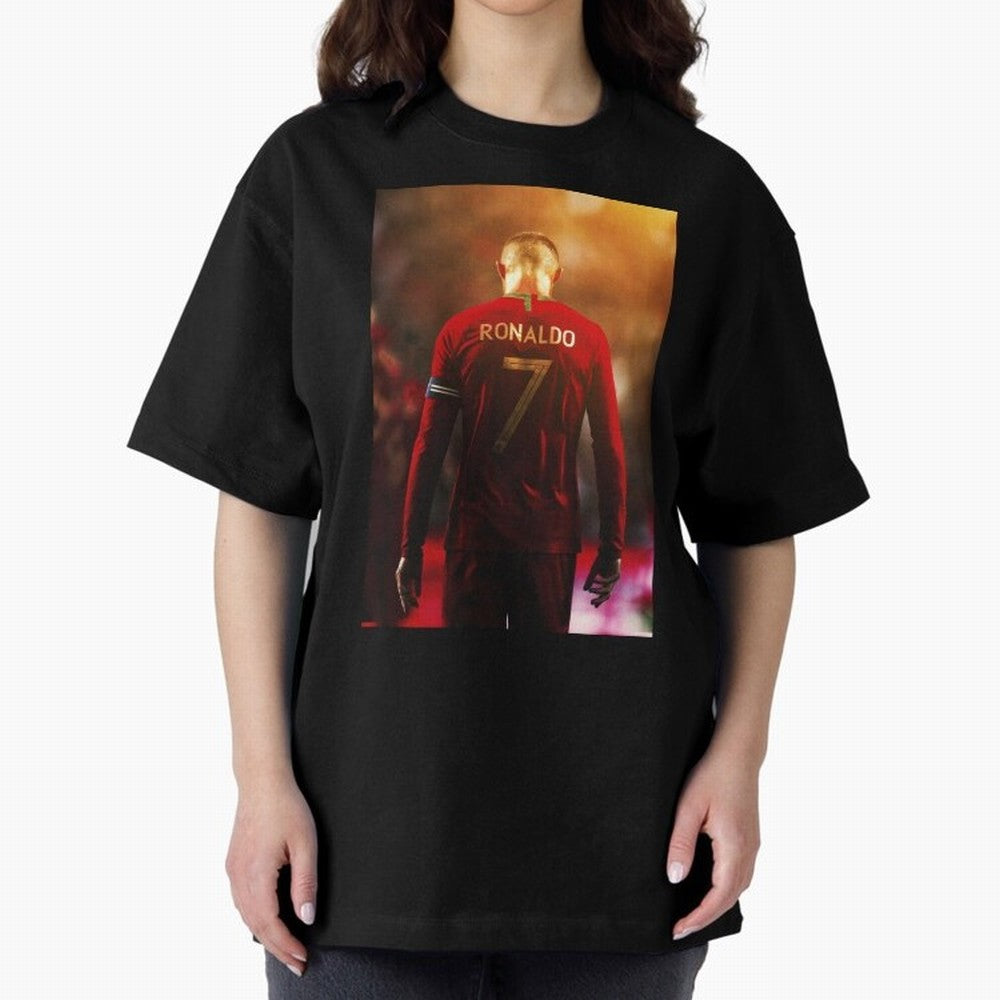 Cristiano Ronaldo The Greatest Player, Ronaldo Gifts, Ronaldo Best Selling , Ronaldo Top Items Post Oversized T-Shirt Show Fan Pride Across FIFA World Cup 2026 Group Stage Spirit, Driven by Brazil, Messi, Neymar and Mbappe, Tournament Hype,