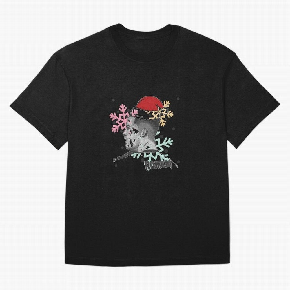 Cristiano Ronaldo and Christmas Oversized T-Shirt Celebrate the Magic of FIFA World Cup 2026 USA Canada Mexico Inspired by Haaland and Mbappe, Spain Energy, Fan Favorite Moments, National Team Passion, Big Match Drama and Soccer History; Great for