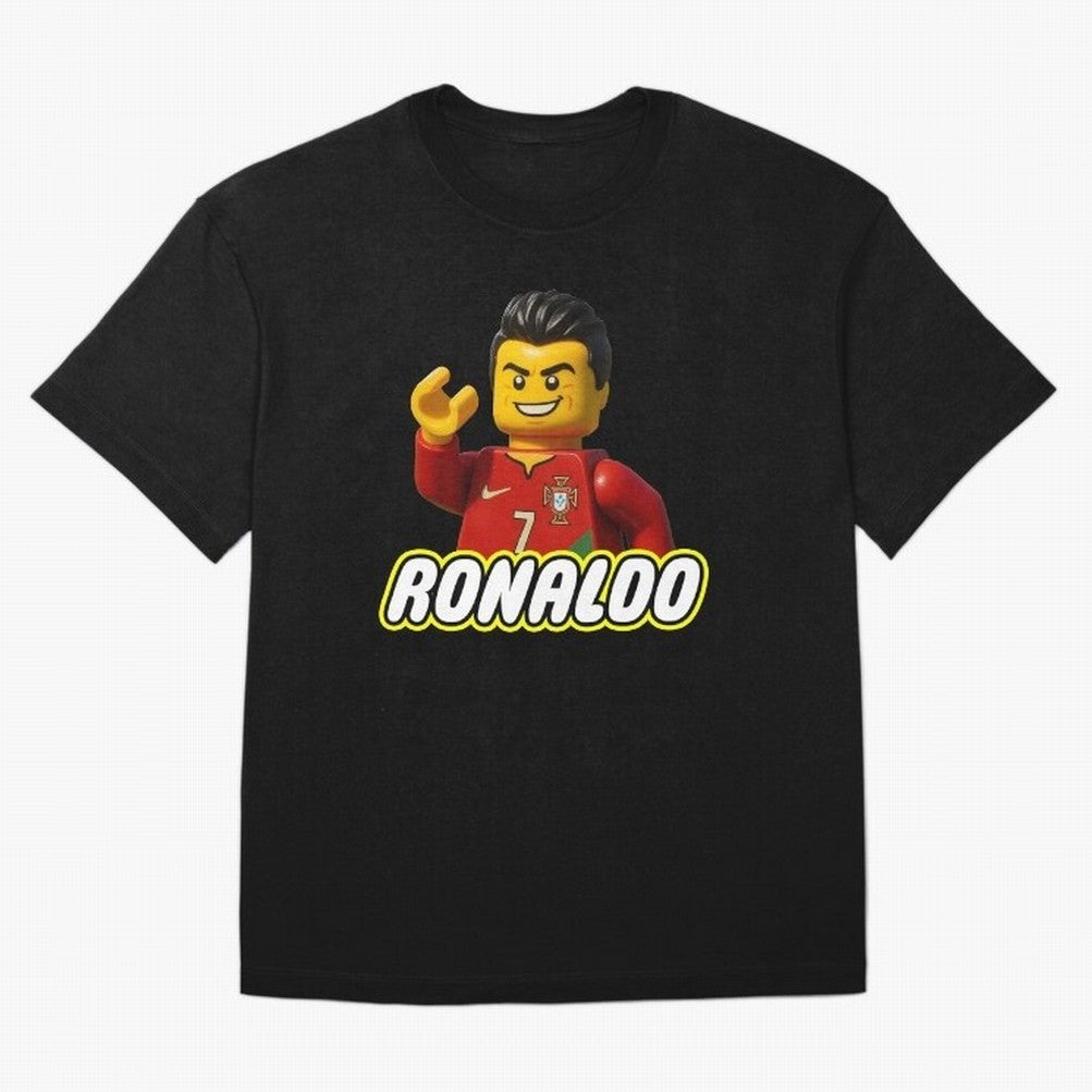 Block CR7 Oversized T-Shirt Celebrate Rivalries and Pride in FIFA World Cup 2026 Spirit, Inspired by England and Germany, Messi, CR7 and Mbappe, Champion Mindset, Group Stage Buzz, Knockout Tension and Passionate Fan Culture; Perfect for People Who