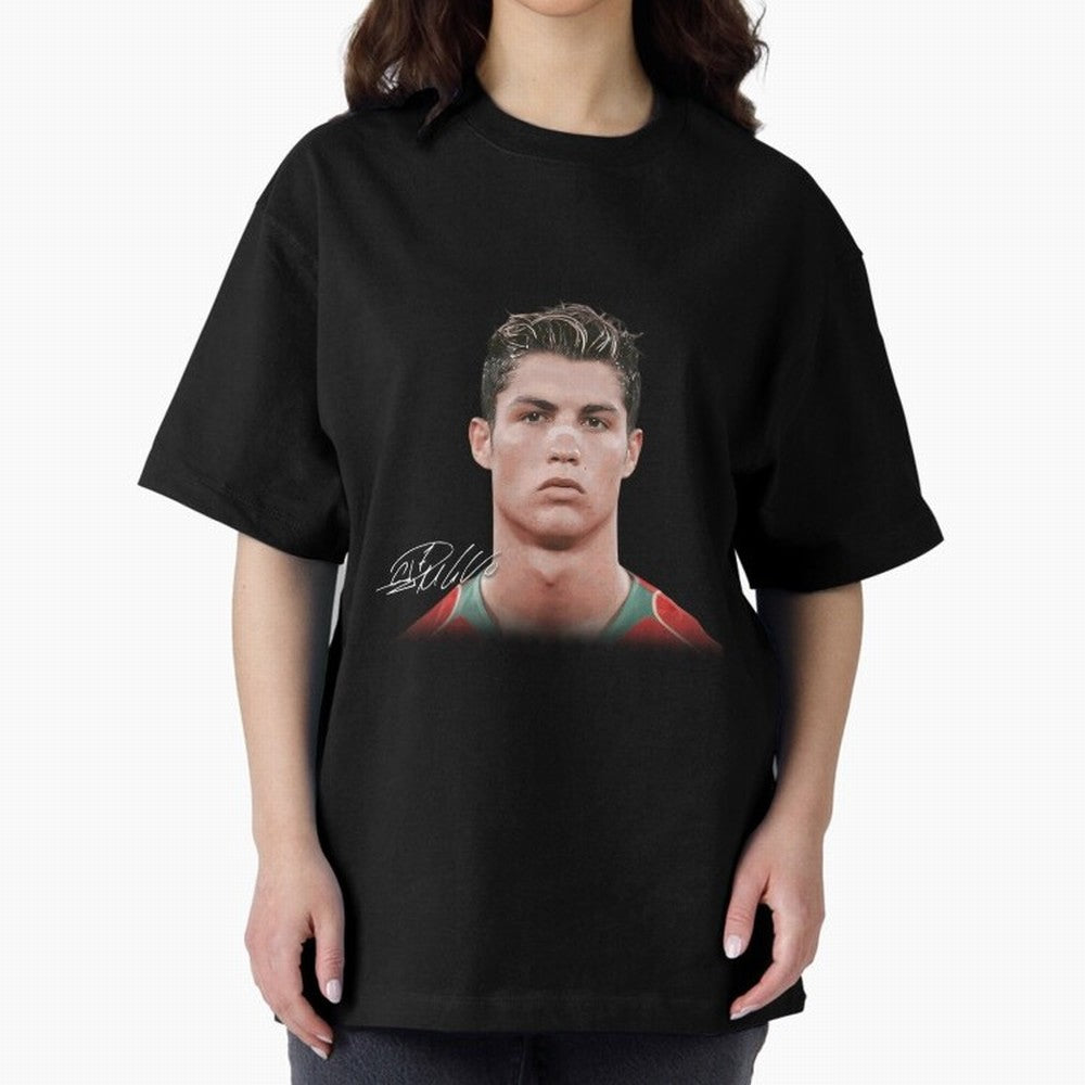 Cristiano Ronaldo Oversized T-Shirt Experience Global Football Passion for FIFA World Cup 2026 USA Canada Mexico, Driven by Mbappe and Neymar, Spain and Netherlands, Match Day Excitement, Supporter Culture, Golden Goals and Global Football Passion;