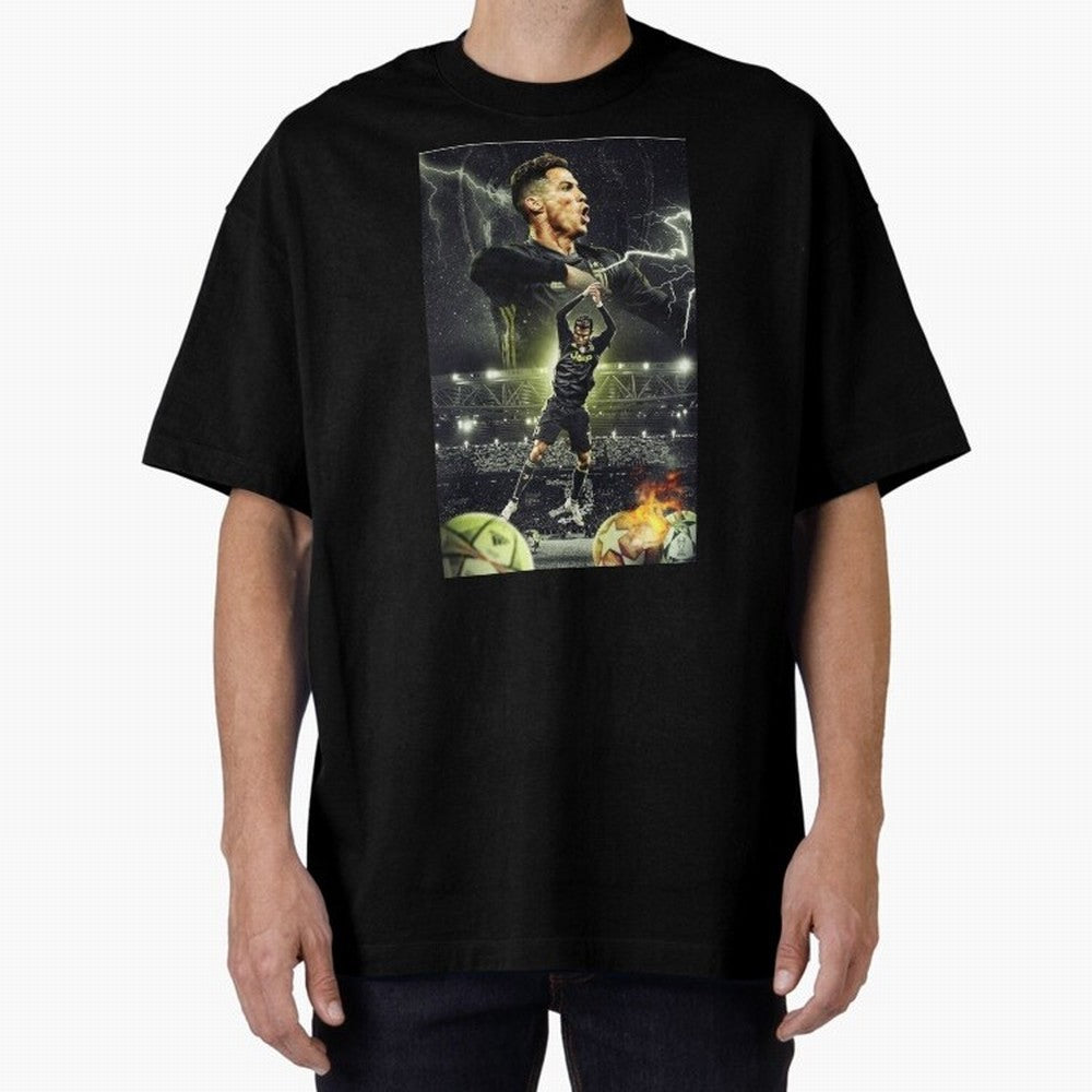 Ronaldo Illustration iPhone Case Oversized T-Shirt Upgrade FIFA World Cup 2026 Group Stage Spirit, Highlighting Netherlands, Cristiano Ronaldo, Match Day Excitement, Supporter Culture, Golden Goals and Global Football Passion; Made for Collectors