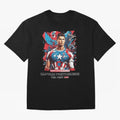 Cristiano Ronaldo Captain Portuguese Oversized T-Shirt Support Iconic Players in Match Day Hype around FIFA World Cup 2026, Neymar, Haaland and Cristiano Ronaldo, Argentina, France and Brazil, Football History, Final Match Energy, Crowd Noise and