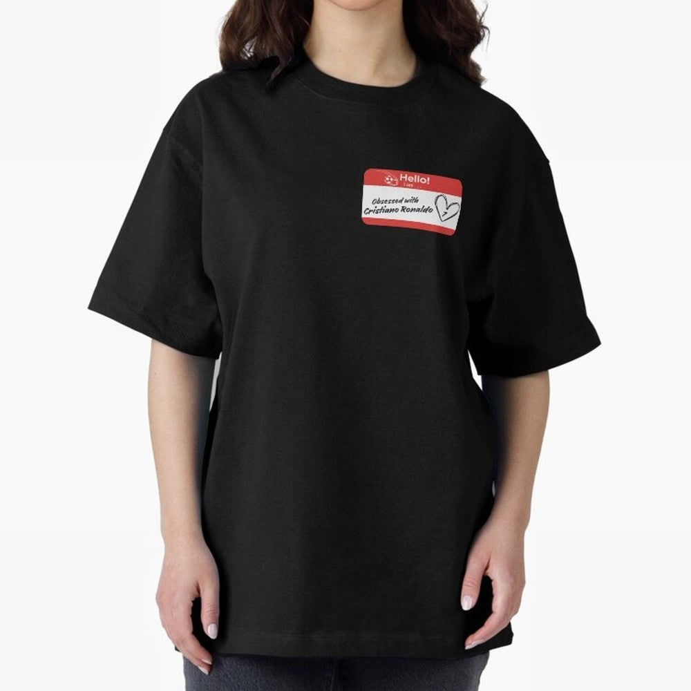 Cristiano Ronaldo Obsessed Oversized T-Shirt Share the Excitement of the FIFA World Cup 2026 Journey through Neymar Highlights, England and Germany Pride, Stadium Memories, Football Loyalty, International Chants and Championship Tradition; Ideal
