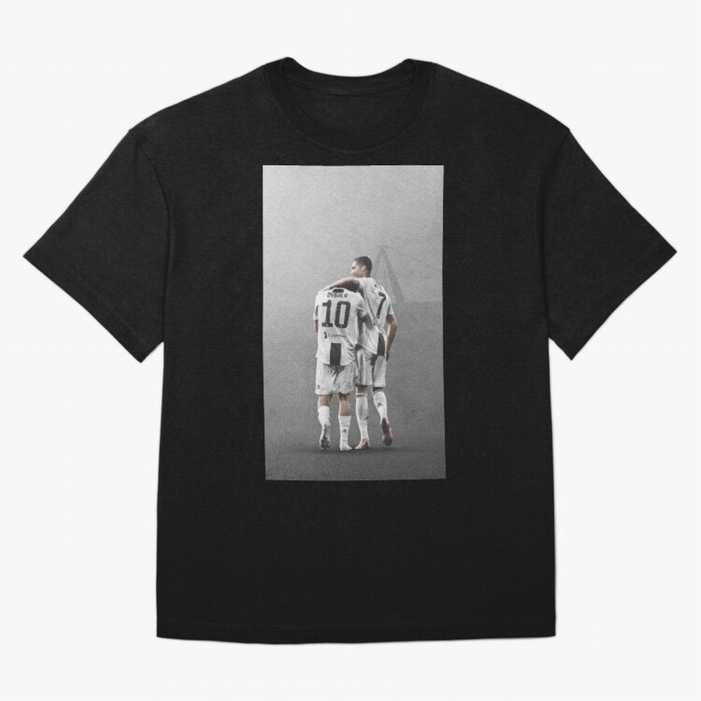 ronaldo with paulo dybala Oversized T-Shirt Stand with FIFA World Cup 2026 USA Canada Mexico Spirit, Built around Portugal, Spain and Germany, Messi and Cristiano Ronaldo, Champion Mindset, Group Stage Buzz, Knockout Tension and Passionate Fan