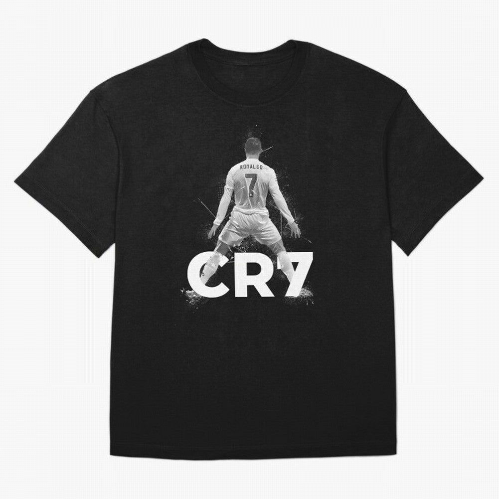 Cristiano Ronaldo CR7 Oversized T-Shirt Show Support during Global Football Passion for FIFA World Cup 2026 Group Stage, Highlighting Messi and Cristiano Ronaldo, Brazil, Retro Football Energy, Iconic Rivalries, Trophy Chase Drama and Stadium