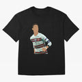 Cristiano Ronaldo Portugal Oversized T-Shirt Honor the Football Icons of FIFA World Cup 2026 for Fans of Cristiano Ronaldo and Germany, Bringing Football Festival Excitement, Trophy Ambitions, Country Rivalries and Star Player Buzz; Ideal for